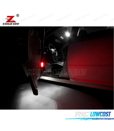 KIT 22 BOMBILLAS LED INTERIOR AUDI A6 S6 C5 SEDAN SÓLO 1998-2004