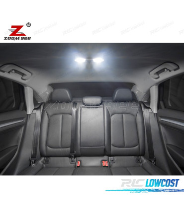 KIT 17 BOMBILLAS LED INTERIOR AUDI A3 S3 8 V SEDAN QUATTRO SPORTBACK LIMUSINA 14-