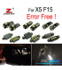 KIT 20 BOMBILLAS LED INTERIOR BMW X5 F15 M DEPORTE SDRIVE 35I 50I 35I 35D 14-