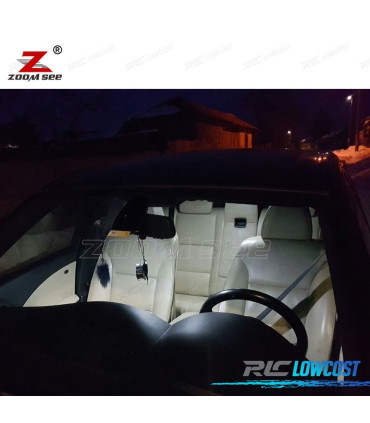 KIT 18 BOMBILLAS LED INTERIOR BMW SERIE 3 E46 COMPACTO 316TI 318TD 318TI 320TD 325TI 01-05