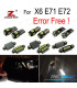 KIT 22 BOMBILLAS LED INTERIOR PARA BMW X6 E71 E72 M XDRIVE35I XDRIVE50I ACTIVEHYBRID 2008 -2014