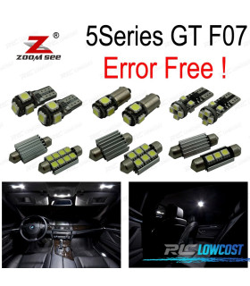 KIT 29 BOMBILLAS LED INTERIOR BMW SERIE 5 GT 5GT F07 528I 535I 550I 650I XDRIVE 09-17