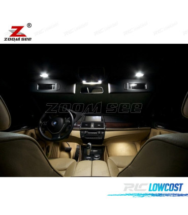 KIT 22 BOMBILLAS LED INTERIOR PARA BMW X6 E71 E72 X6 M 2008 -2014