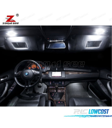 KIT 22 BOMBILLAS LED INTERIOR BMW X5 E53 3.0I 4.4I 4.6IS 4.8IS 2000-2006