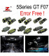 KIT 27 BOMBILLAS LED INTERIOR BMW 5 SERIES GT 5GT F07 528I 535I 550I GT 520D 535D 530D XDRIVE 2009-2017