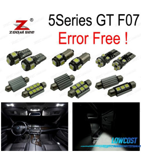 KIT 19 BOMBILLAS LED INTERIOR BMW 5 SERIE F07 5GT HATCHBACK 528I GT 535I GT 550I GT 535D XDRIVE 09-17