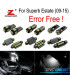 KIT 22 BOMBILLAS LED INTERIOR SKODA OCTAVIA MK 2 MKII BIENES 3T5 09-15
