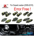 KIT 21 BOMBILLAS LED INTERIOR SKODA FABIA SEDAN SALÓN MK2 MKII 3T4 09-15