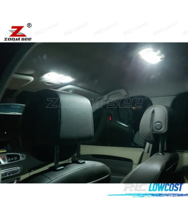 KIT 20 BOMBILLAS LED INTERIOR 09-16 RENAULT GRAND MODUS III 3 MK3