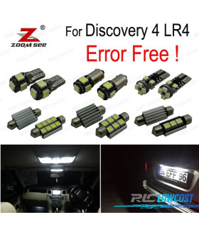 KIT 26 BOMBILLAS LED INTERIOR PARA LAND ROVER 4 LR4 2010-2015