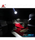 KIT 17 BOMBILLAS LED INTERIOR PARA LAND ROVER FREELANDER 2 LR2 2006-2013