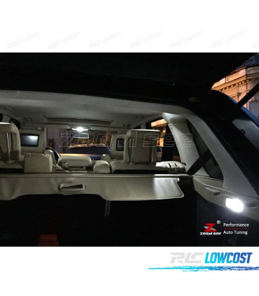 KIT 28 BOMBILLAS LED INTERIOR PARA LAND ROVER SPORT 05-13