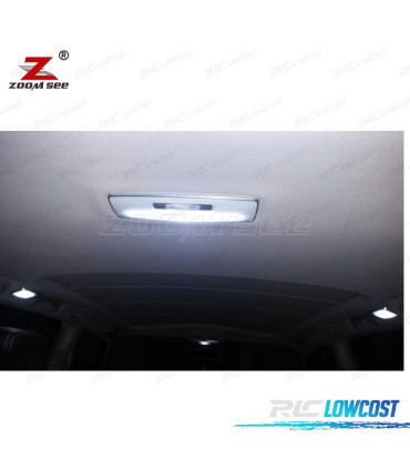 KIT 23 BOMBILLAS LED INTERIOR 06-14 RENAULT ESPACE 4 IV MK4