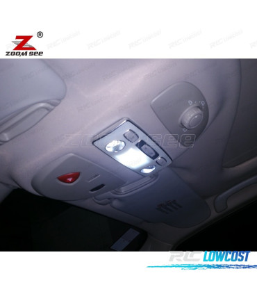 KIT 23 BOMBILLAS LED INTERIOR 2006-2014 PARA RENAULT ESPACE 4 IV MK4
