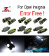 KIT 20 BOMBILLAS LED INTERIOR PARA OPEL INSIGNIA