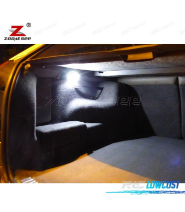KIT 18 BOMBILLAS LED INTERIOR 01-07 RENAULT LAGUNA TOURER II 2 MK2