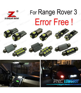 KIT 22 BOMBILLAS LED INTERIOR LAND ROVER 3 06-12
