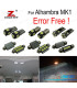 KIT 23 BOMBILLAS LED INTERIOR ALHAMBRA MK1 7 V 8 7V9 2001-2010