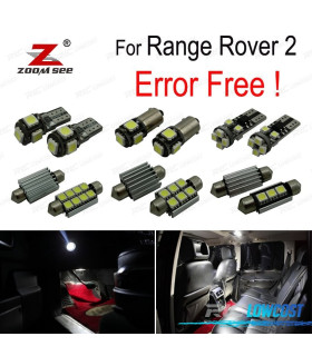 KIT 18 BOMBILLAS LED INTERIOR LAND ROVER 2 95-01