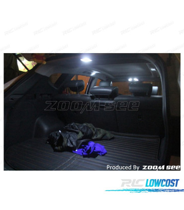 KIT 14 BOMBILLAS LED INTERIOR PARA HYUNDAI SANTAFE SANTA FE IX45 06-12