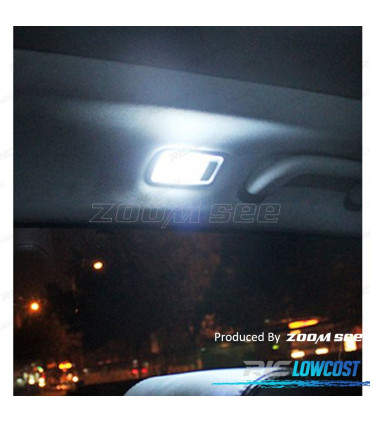 KIT 14 BOMBILLAS LED INTERIOR PARA HYUNDAI SANTAFE SANTA FE IX45 06-12