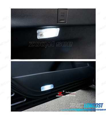 KIT 14 BOMBILLAS LED INTERIOR TOYOTA PRIUS ZVW50 ZVW51 ZVW55 16-