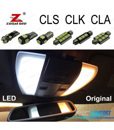 KIT 26 BOMBILLAS LED INTERIOR PARA MERCEDES CLASE S W221 S250 S280 S300 S320 S350 S400 S420 S450 2006-2013