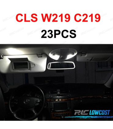 KIT 26 BOMBILLAS LED INTERIOR MERCEDES CLASE S W221 S250 S280 S300 S320 S350 S400 S420 S450 06-13