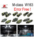 KIT 18 BOMBILLAS LED INTERIOR MERCEDES CLASE M W164 ML320 ML350 ML420 ML450 ML63 AMG 06-11