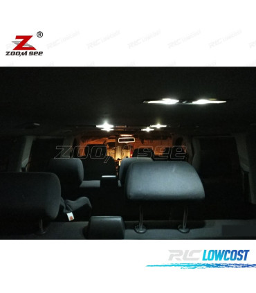 KIT 17 BOMBILLAS LED INTERIOR MERCEDES VANEO W414 02-05
