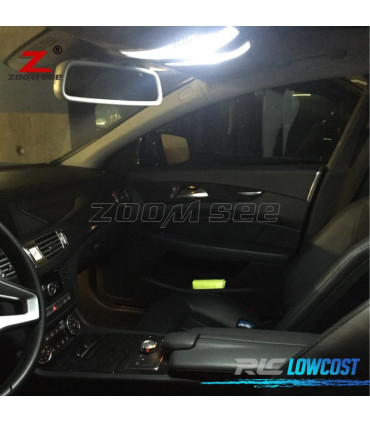 KIT 22 BOMBILLAS LED INTERIOR PARA MERCEDES CLS C218 W218 CLS550 CLS63 AMG 2011 +