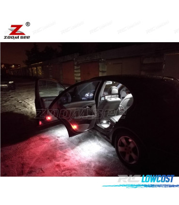 KIT 29 BOMBILLAS LED INTERIOR PARA MERCEDES E CLASE W211 E320 E350 E430 E500 E550 E63 AMG 02-08
