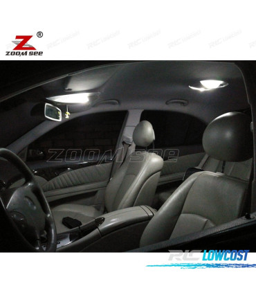 KIT 29 BOMBILLAS LED INTERIOR MERCEDES E CLASE W211 E320 E350 E430 E500 E550 E63 AMG 02-08