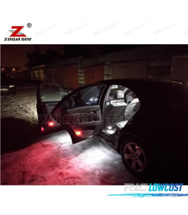 KIT 25 BOMBILLAS LED INTERIOR MERCEDES E CLASE W211 E320 E350 E430 E500 E55 AMG 02-08