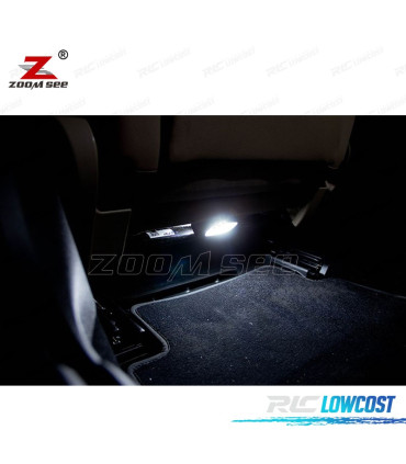 KIT 19 BOMBILLAS LED INTERIOR PARA MERCEDES E CLASE W210 E420 E320 1995-2001