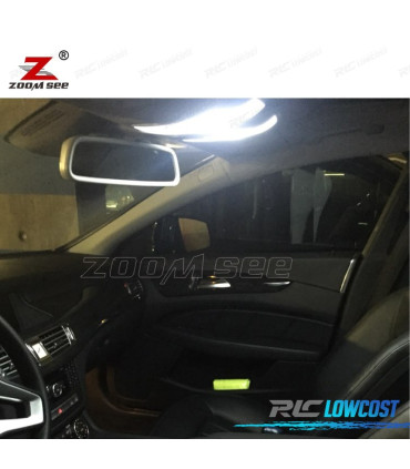 KIT 19 BOMBILLAS LED INTERIOR MERCEDES E CLASE W210 E420 E320 95-01