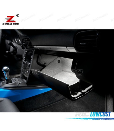 KIT 20 BOMBILLAS LED INTERIOR PARA PORSCHE 911 997 CARRERA TURBO 05-11