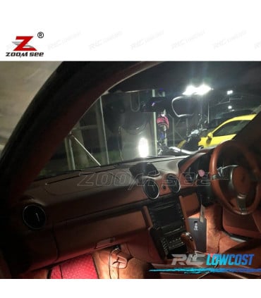 KIT 19 BOMBILLAS LED INTERIOR PARA PORSCHE CAYMAN 987 05-12