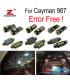 KIT 19 BOMBILLAS LED INTERIOR PARA PORSCHE CAYMAN 987 05-12