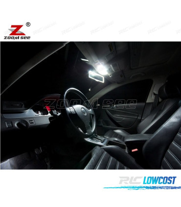 KIT 19 BOMBILLAS LED INTERIOR PARA VOLKSWAGEN VW PASSAT B6 3C 5 06-11