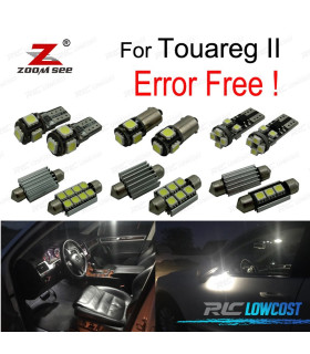 KIT 23 BOMBILLAS LED INTERIOR TOUAREG II 7 P 7P5 7P6 10-