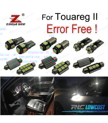 KIT 23 BOMBILLAS LED INTERIOR TOUAREG II 7 P 7P5 7P6 10-