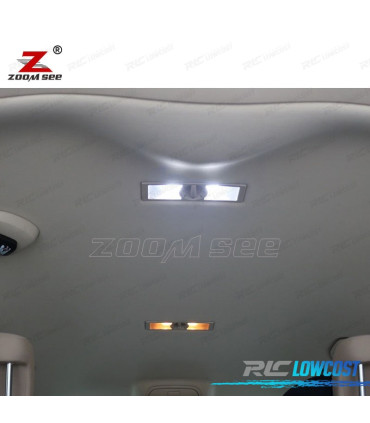 KIT 20 BOMBILLAS LED INTERIOR PARA VOLKSWAGEN VW VOLKSWAGEN VW TOURAN 1T3 2011-2015