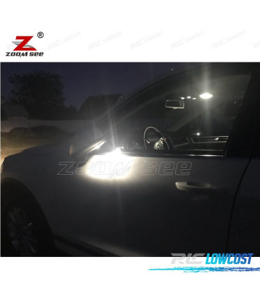 KIT 23 BOMBILLAS LED INTERIOR PARA VOLKSWAGEN VW TOUAREG II 7 P 7P5 7P6 2010 +