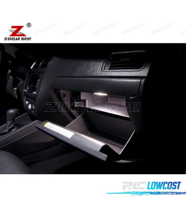 KIT 13 BOMBILLAS LED INTERIOR PARA VOLKSWAGEN VW JETTA 6 MK6 MK VI SPORTWAGEN 2010-2014