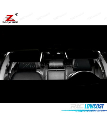 KIT 18 BOMBILLAS LED INTERIOR PARA VOLKSWAGEN VW VOLKSWAGEN VW PASSAT B7 SEDÁN 2012-2015