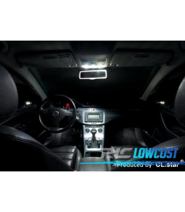 KIT 14 BOMBILLAS LED INTERIOR PARA VOLKSWAGEN VW PASSAT B6 06-11