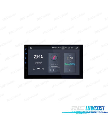 RADIO GPS ANDROID 11 7" LCD TÁCTIL 2DIN HDMI 4GB RAM 64GB ROM CARPLAY