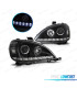 FAROS MERCEDES CLASE ML W163 02-05 LUZ DIURNA FONDO NEGRO