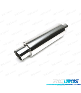 ESCAPE UNIVERSAL ACERO INOX SALIDA REDONDA